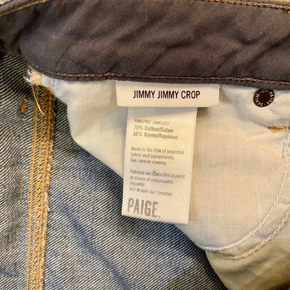 PAIGE Jimmy Jimmy Crop Jeans - Picture 4 of 5